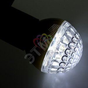 Лампа Шар e27 9 LED 50 мм белая
