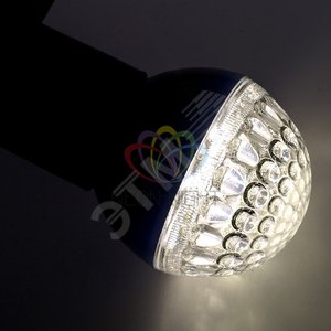 Лампа Шар e27 9 LED 50 мм тёплый белый 405-216 Neon-Night