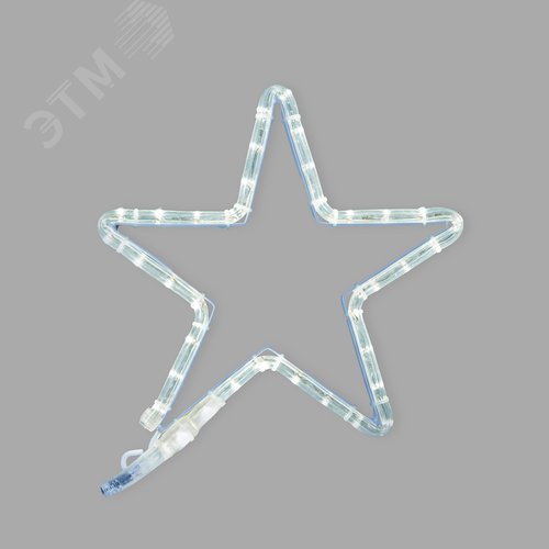 Изображение товара Фигура световая звездочка LED белый, размер 30x28 см (шт)