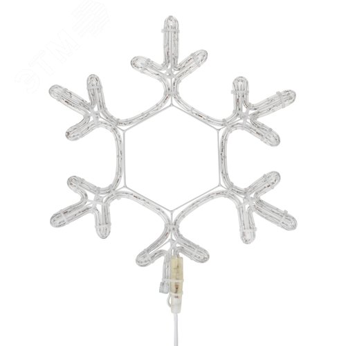 Изображение товара Фигура Снежинка белый, 45x38 см (шт)