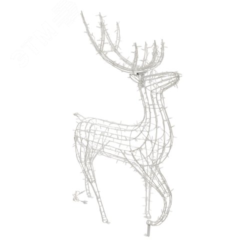 Изображение товара Фигура объемная Олень 115х195 см, 528 LED, IP65, свечение тёплый белый (шт)