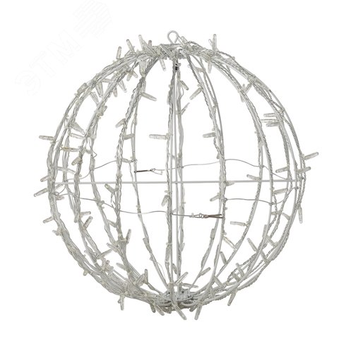 Изображение товара Шар светодиодный 230 V, диаметр 30 см, 120 светодиодов, эффект мерцания, тёплый белый (шт)