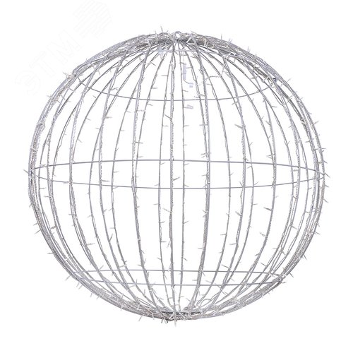 Изображение товара Шар светодиодный 230V, диаметр 120 см, 600 светодиодов, белый (шт)