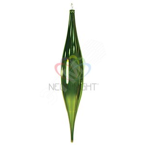 Фигура ёлочная Сосулька, 91 см, зеленый