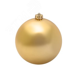 Изображение товара Фигура ёлочная Шар 20 см, золотой матовый (шт)