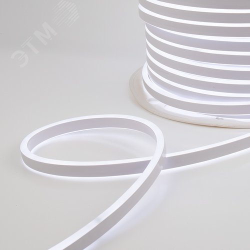Изображение товара Неон гибкий LED SMD 8х16 мм, двухсторонний, белый, 120 LED/м, 100 м (м)