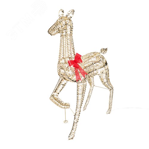 Изображение товара Светодиодная фигура Олениха 155см, цвет свечения теплый белый, питание от трансформатора, IP44 (шт)