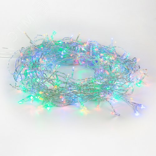 Изображение товара Гирлянда Твинкл Лайт 6 м, прозрачный ПВХ, 40 LED, мультиколор (шт)