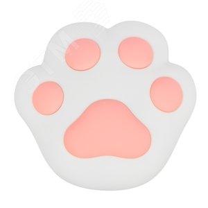 Изображение товара Ночник силиконовый Кошачья лапа розовый (шт)