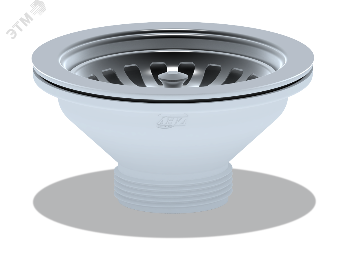 Изображение товара Выпуск АНИ 3 1/2 с нержавеющей сеткой белый пластиковый высокое качество