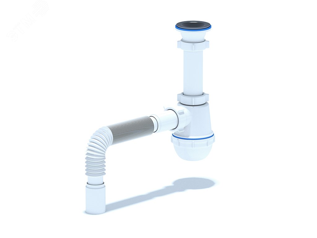 Изображение товара Сифон для мойки АНИ Грот 1 1/2'X40