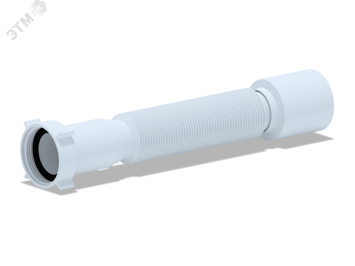 Изображение товара Гофрированная труба АНИ 1 1/2 дюйма x 50 мм для водопровода и канализации
