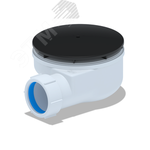 Изображение товара Сифон для душевого поддона АНИ 1 1/2'x90 черный (шт)