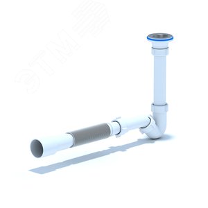 Изображение товара Сифон для биде АНИ 1 1/4'x32 с гибкой трубой 32х40/50 (шт)