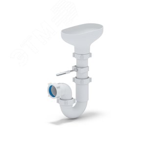 Изображение товара Сифон для мойки АНИ 1 1/2'X40 прямоточный с разрывом струи (шт)
