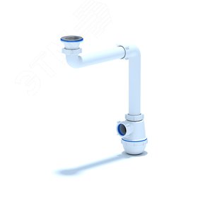 Изображение товара Сифон для мойки АНИ Грот 1 1/2'x40 смещенный (шт)