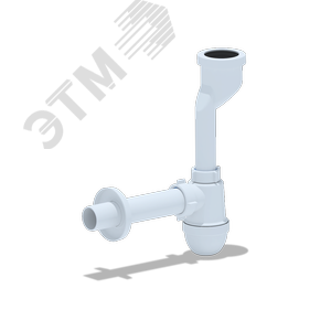 Изображение товара Сифон для писсуара АНИ c выходом на 40 и прямой трубой (шт)