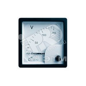 Вольтметр 500В 72x72 AC непоср.вкл артикул Ц42704 Электроприбор ...