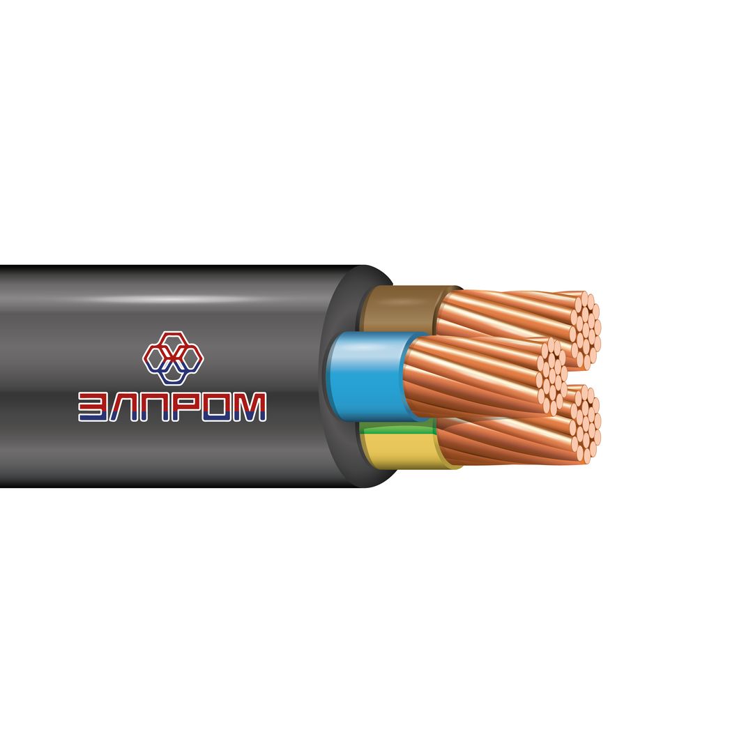 Кабель силовой гибкий КГТП-ХЛ 3х2,5-220/380-3(100м)ТРТС
