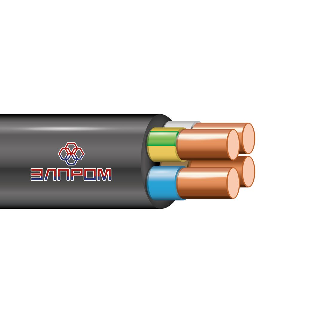 Кабель ВВГ нг(А)LS 4х1.5 0.66кВ (бухта)