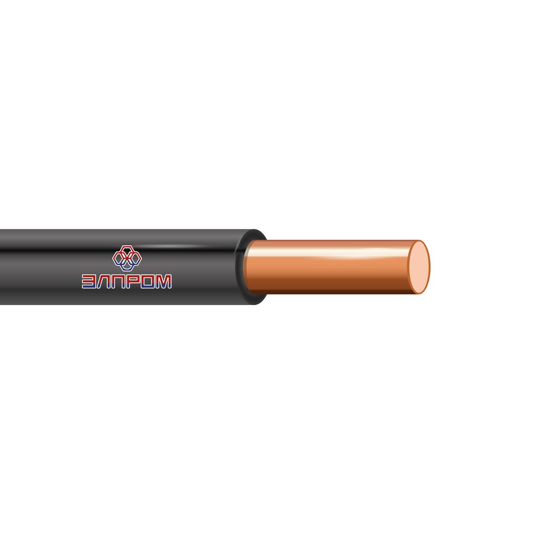 Провод ПуВ 1х16 черный