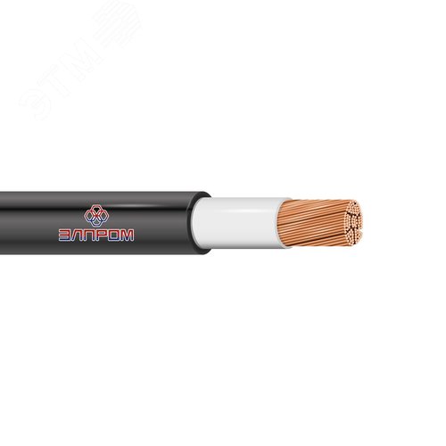 Кабель силовой гибкий КГТП-ХЛ 1х70-220/380-3 ТРТС - фото 1