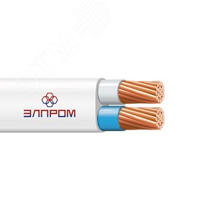 Шнур ШВВП 2х0.75 белый(200м) ТРТС Элпром