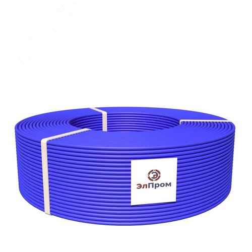 Провод силовой ПуГВнг(А)-LSLTx 1х1.0 голубой (100м)ТРТС - фото 2