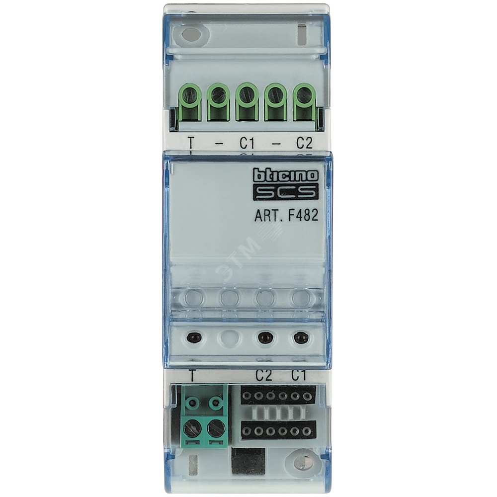 Модуль приема сигналов датчиков для установки на DIN рейку артикул F482  BTicino - купить в Москве и РФ по цене 17514.98 руб. в интернет-магазине  ЭТМ iPRO | характеристики, аналоги, стоимость