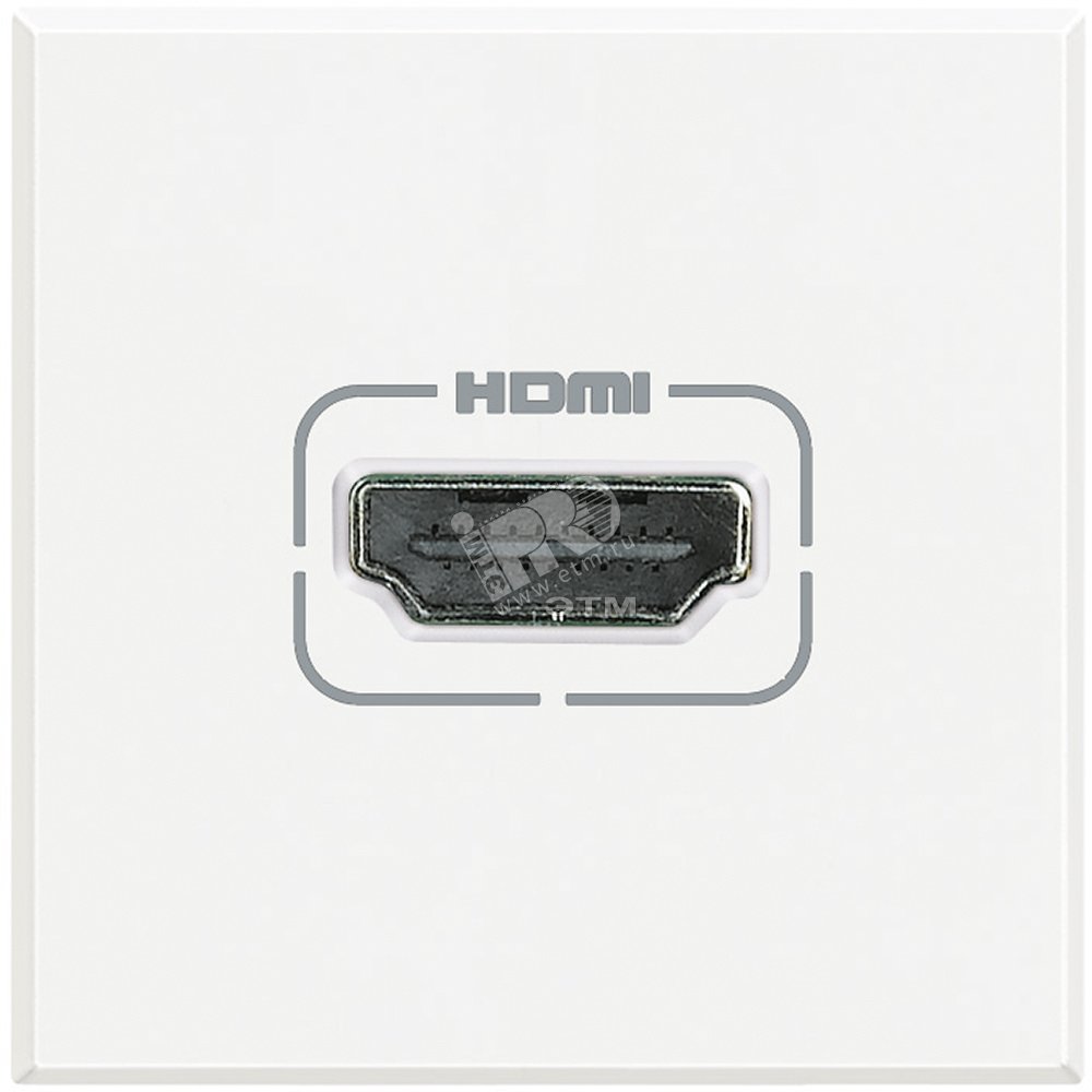 Axolute Разъем HDMI белый HD4284 BTicino - превью 2