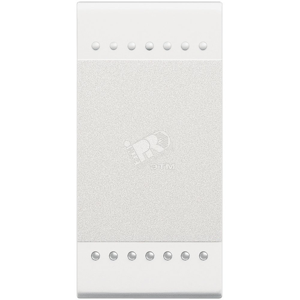 Изображение товара LivingLight Кнопка с винтовыми клеммами 1 модуль белый (шт)