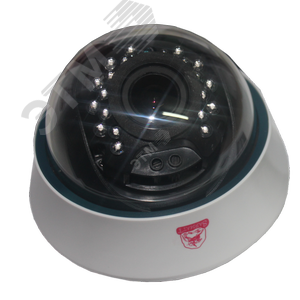 Видеокамера AHD/TVI/CVI 2.4Мп купольная с ИК-подсветкой до 20м (2.8-12мм)