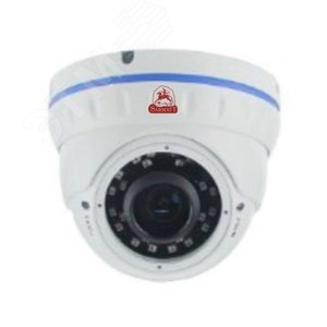 Видеокамера AHD/TVI/CVI/CVBS 5Мп купольная с ИК-подсветкой до 30м (2.8-12мм)