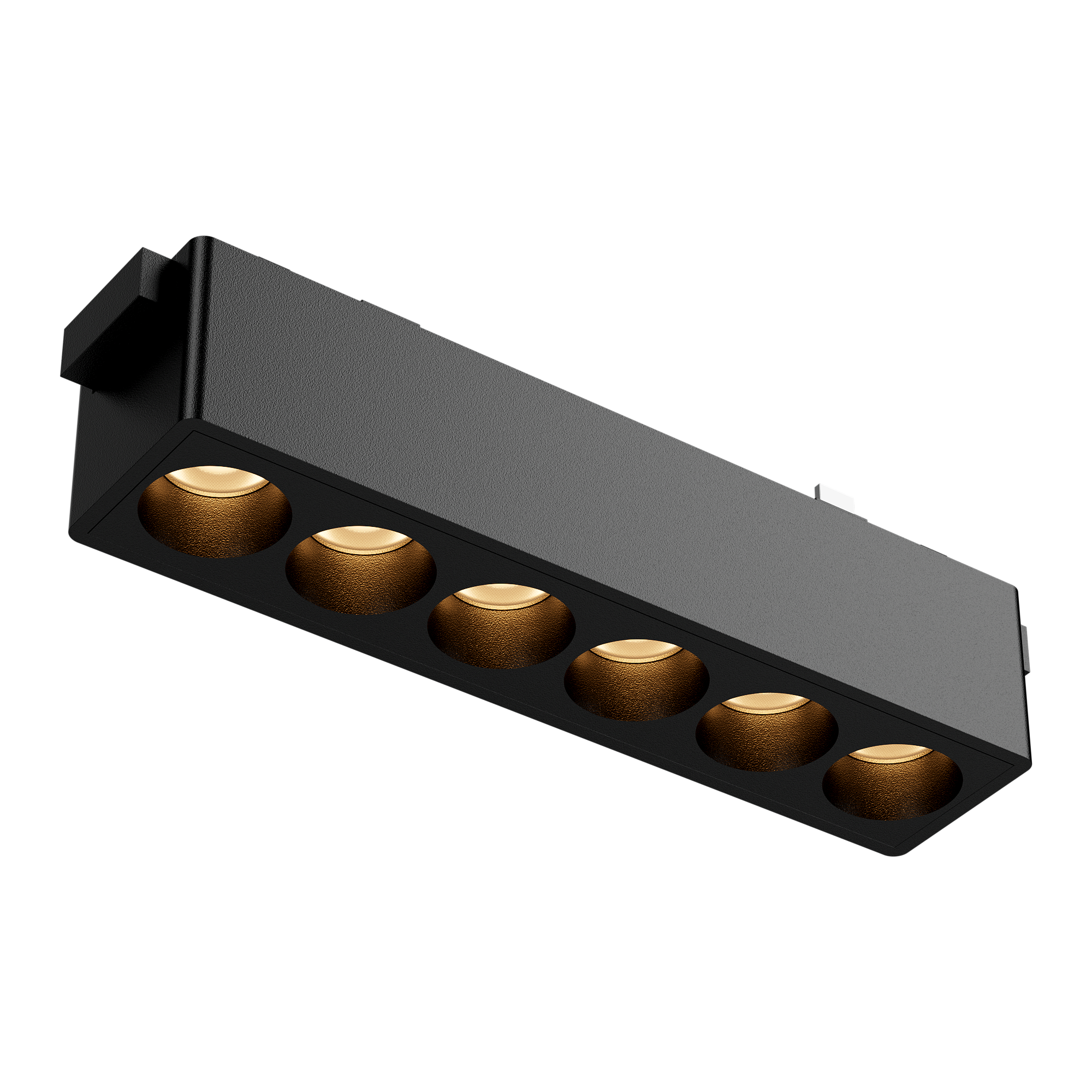 Светильник светодиодный трековый линейный Comfort L122 для магнитной системы Galakti 122х26х24 мм 6 Вт 4000 K 24 град CRI>90 черный