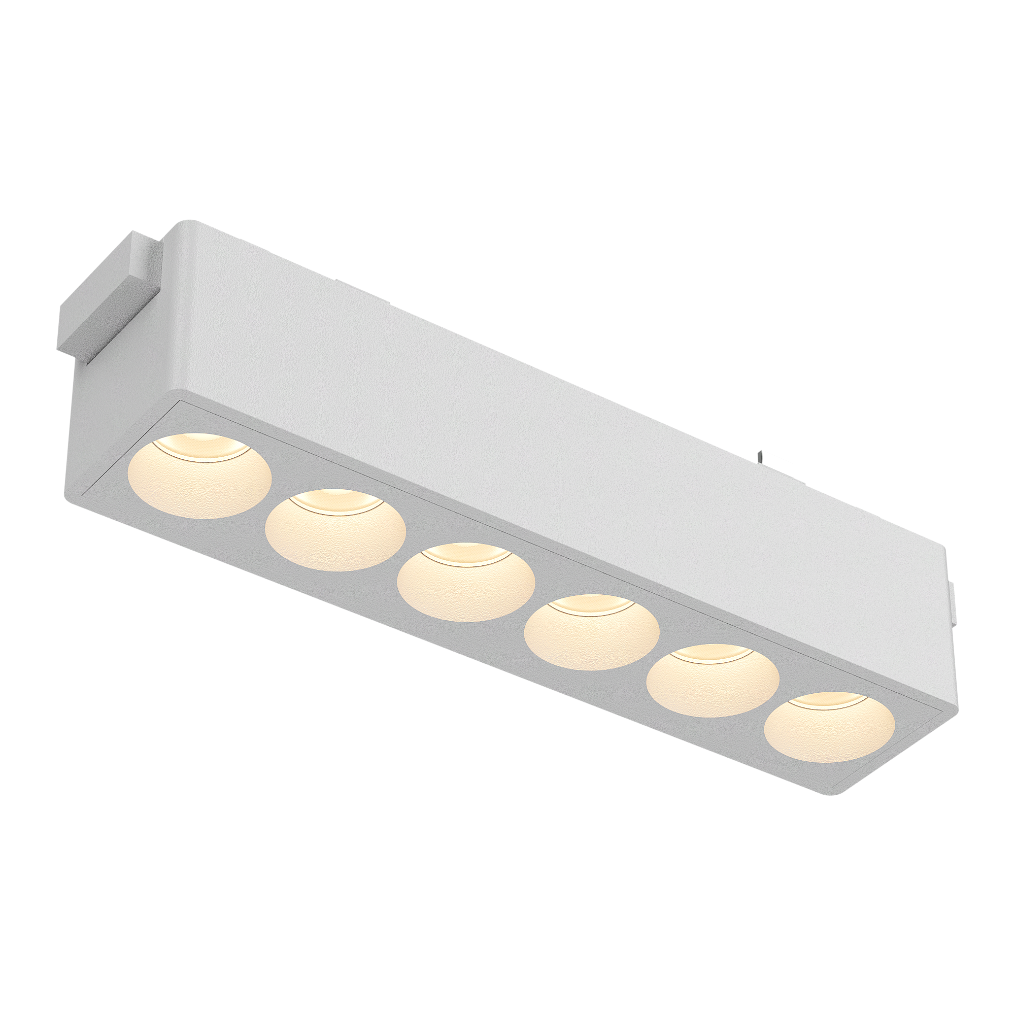 Светильник светодиодный трековый линейный Comfort L122 для магнитной системы Galakti 122х26х24 мм 6 Вт 3000 K 24 град CRI>90 белый