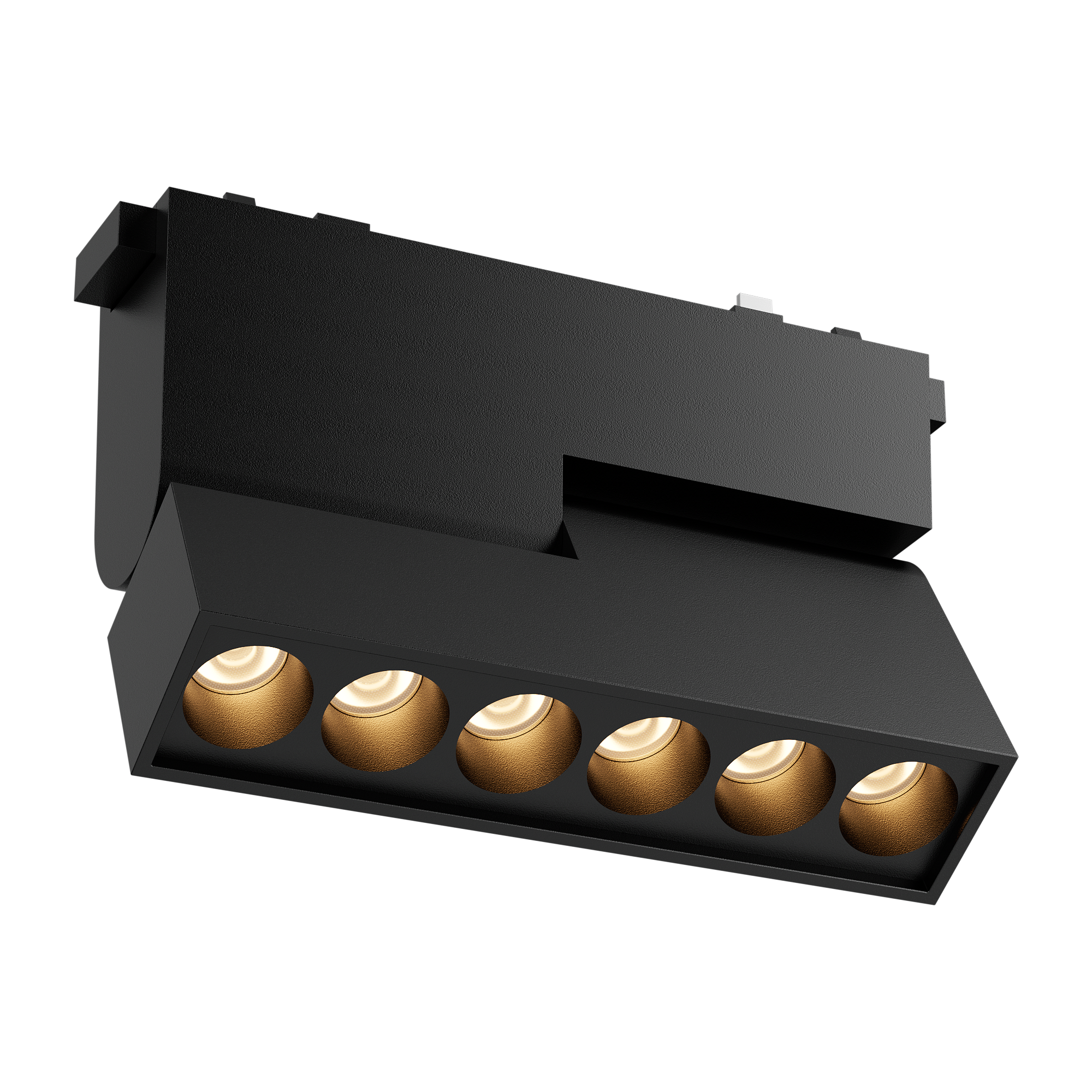 Светильник светодиодный трековый линейный Comfort/R L122 для магнитной системы Galakti 122х26х80 мм 6 Вт 4000 K 24 град CRI>90 черный