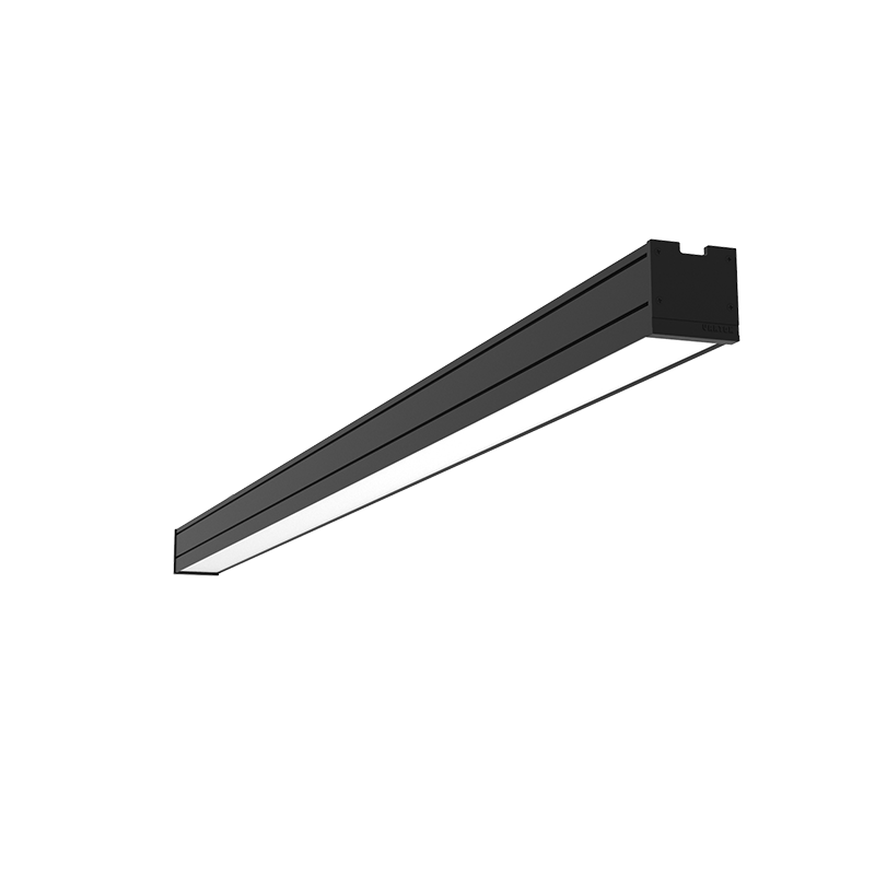 Светильник светодиодный Mercury Pro накладной 34 Вт 3000 К 1010х65х65 мм IP54 RAL9005 черный муар с рассеивателем опал