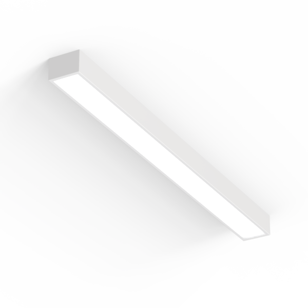 Светильник светодиодный E220 3.0 для образовательных учреждений 22 Вт встраиваемый/накладной CRI90 3000K 1195x100x70 мм IP40 с равномерной засветкой рассеиватель опал аварийный автономный постоянного действия DALI