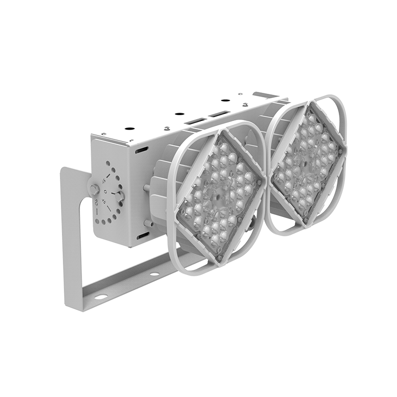 Прожектор светодиодный AirQub 500 Вт 4000 K 10 градусов RAL7045мр DALI