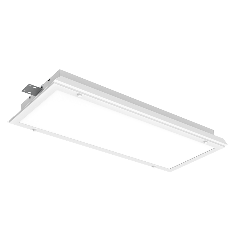 Светильник светодиодный для реечного потолка 680х300 27 Вт 4000 K IP54 с рассеивателем опал скрытый стык Омега (Албес) DALI