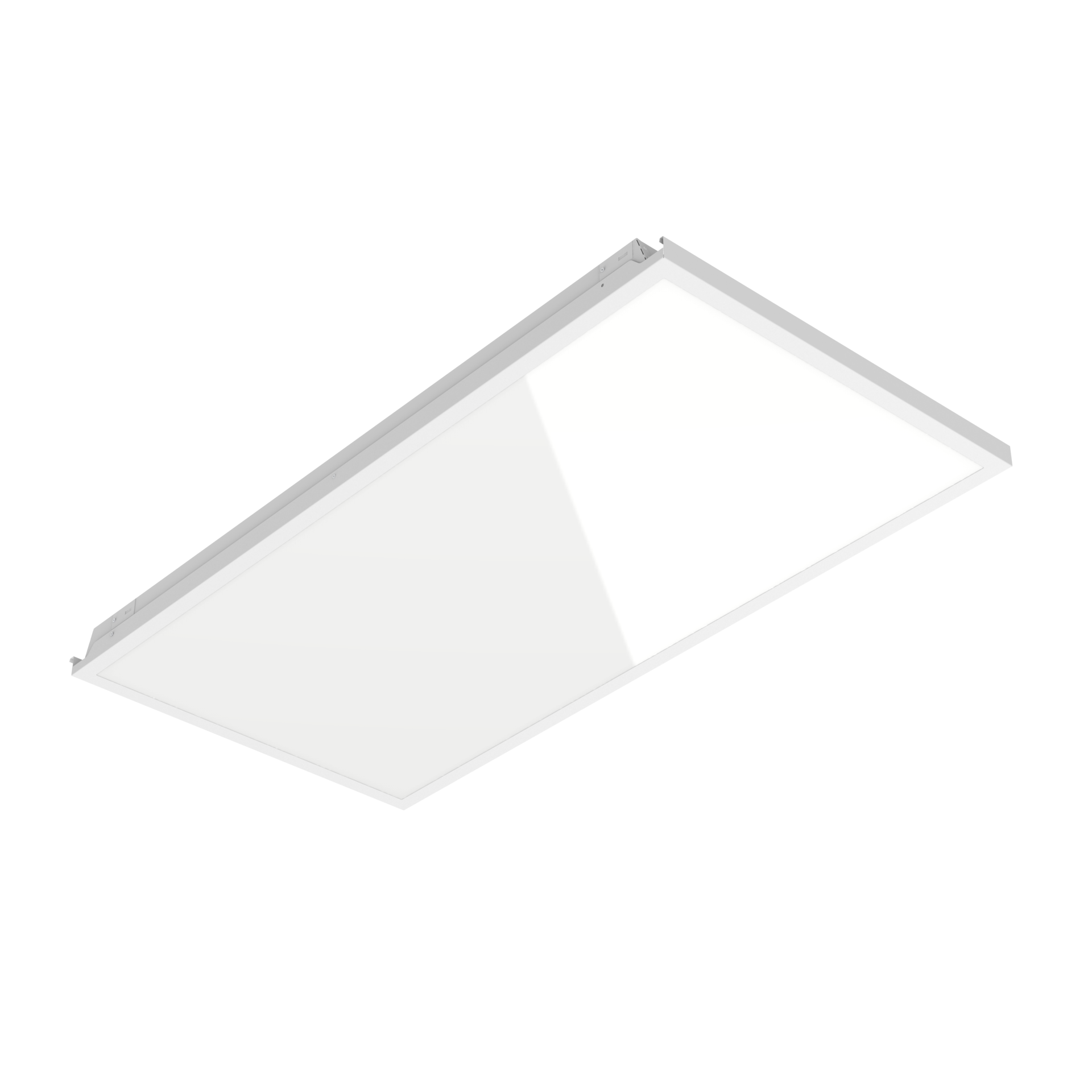 Светильник светодиодный для потолка Албес Hook-On Perfaten 1200х600 50 Вт 4000 K CRI 90 IP40 с рассеивателем опал с равномерной засветкой аварийный автономный постоянного действия