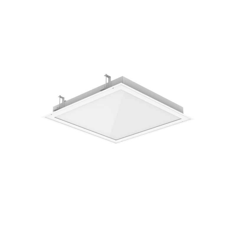 Светильник светодиодный VARTON медицинский встраиваемый C070/K 55 Вт CRI90 4000 K 600х600х100 мм IP65 с опаловым рассеивателем для установки в сэндвич-панели аварийный автономный постоянного действия