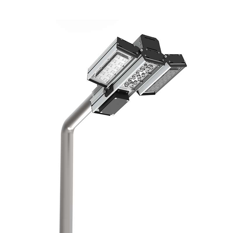 Светильник светодиодный для охранного периметра Cerberus 75 Вт консольный 4000 К IP67 сухой контакт RAL9005 черный