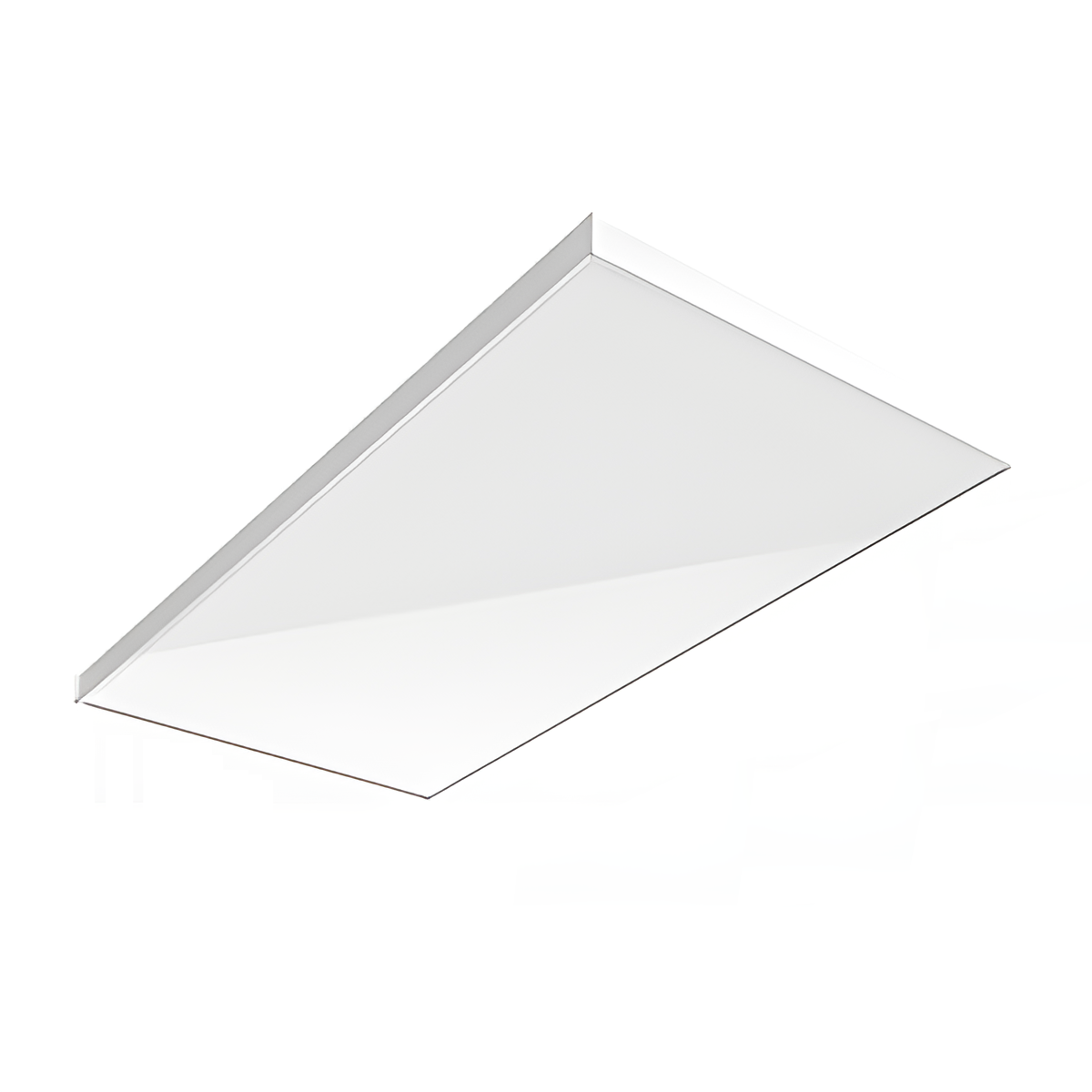 Светильник светодиодный тип кромки Clip-In 1200х600 50 Вт 4000 K IP40 опал ПК с равномерной засветкой аварийный автономный постоянного действия