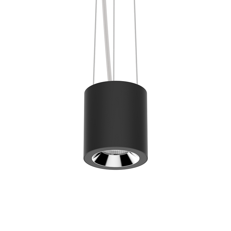 Светильник светодиодный ДСО-12Вт 1300Лм 4000К DL-02 Tube DALI 35 град Черный