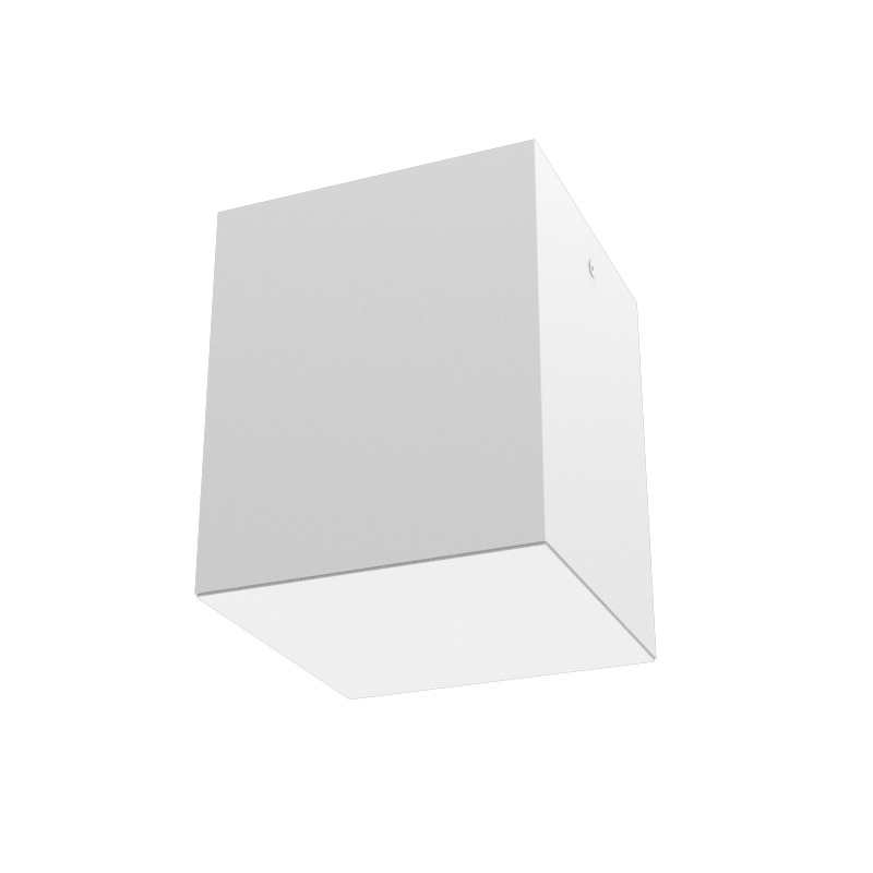 Светильник светодиодный DL-Box накладной 24Вт 3000К 140x140x170мм белый муар с рассеивателем опал DALI