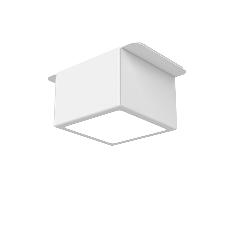 Светильник светодиодный DL-Grill CRI90 для потолка Грильято 75х75 мм с шириной ламели 15 мм 10 Вт 4000 К 60x60x60 мм RAL9003 белый муар диммируемый по протоколу DALI