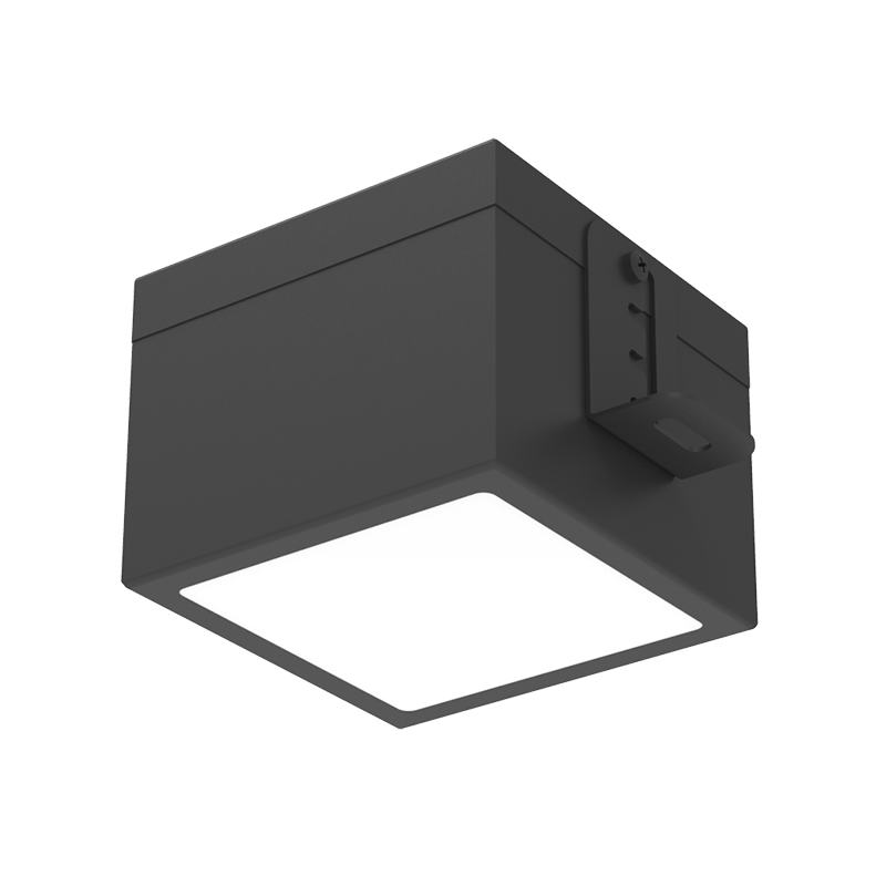 Светильник светодиодный ДВО-9Вт 3000К IP54 DL-Grill DALI Черный