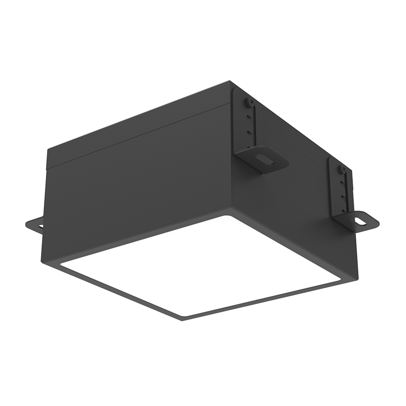 Светильник светодиодный ДВО-24Вт 4000К IP54 DL-Grill DALI Черный