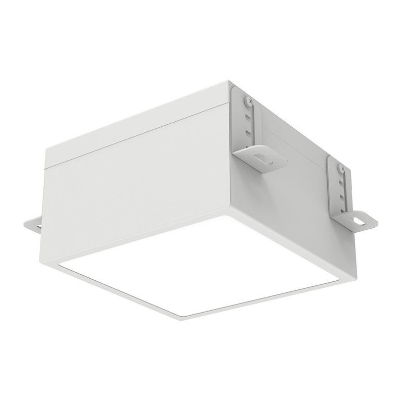 Светильник светодиодный ДВО-18Вт 4000К IP40 DL-Grill Белый